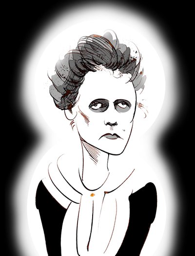 Marie Curie, French Physicist (1867-1934) by Neale Osborne